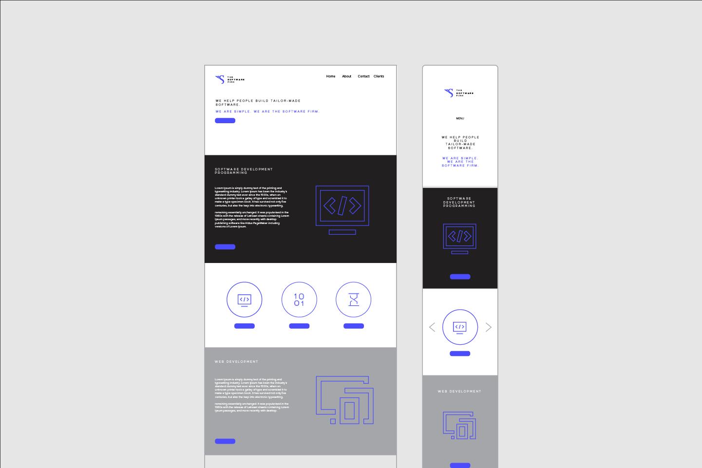 The Software Firm Website Draft