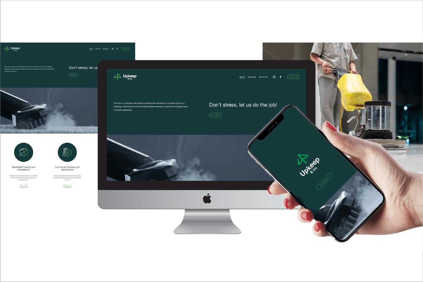 Upkeep & Co Website