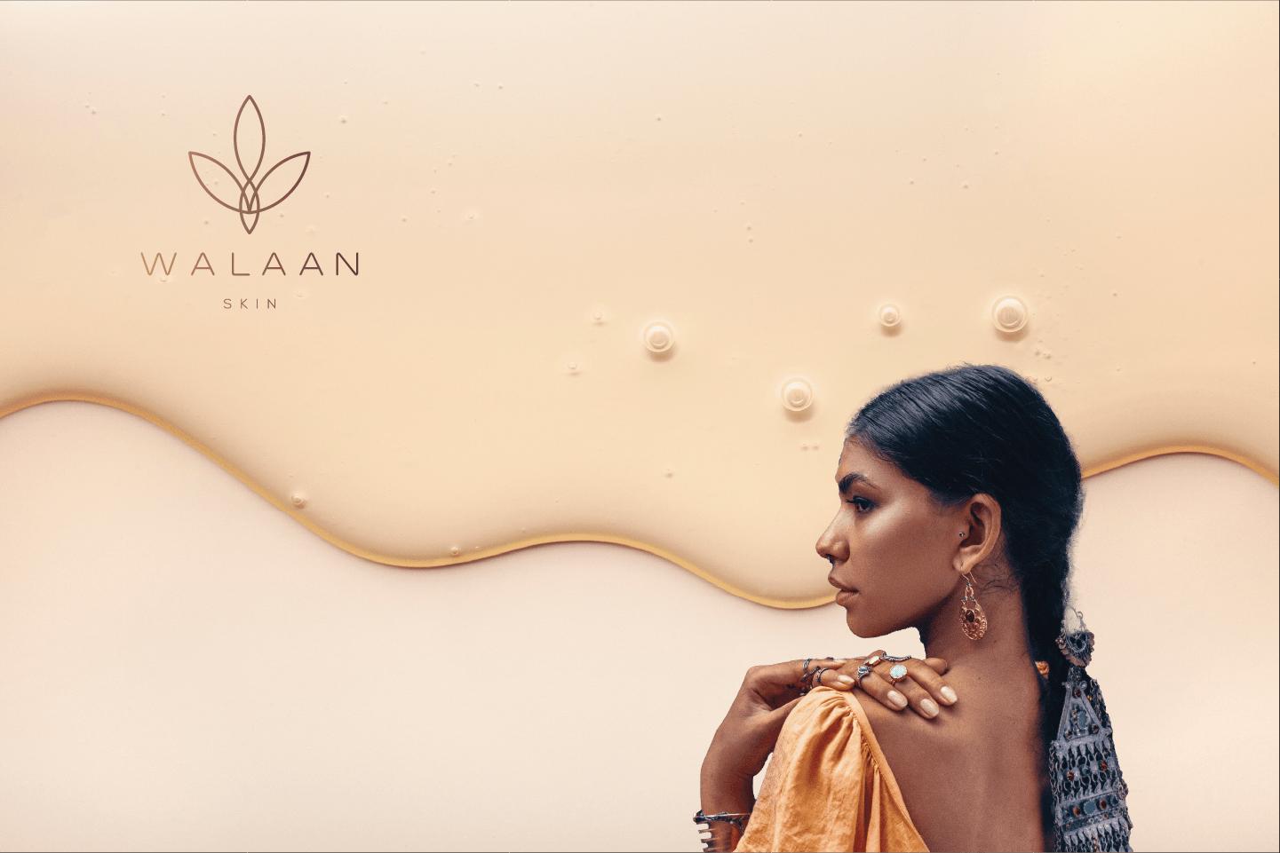 Walaan Skin brand identity design