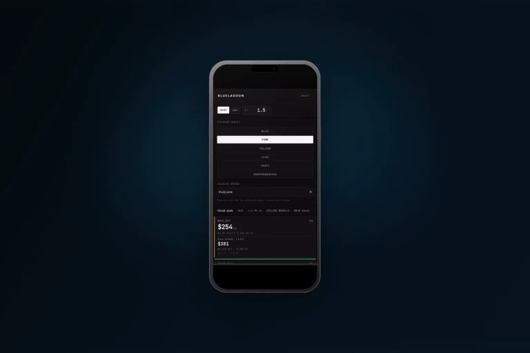 BlueLagoon Gemports deal checker on desktop